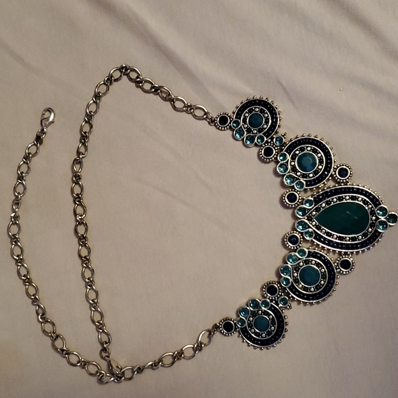 Reversible multiple length statement necklace - Picture 3 of 7